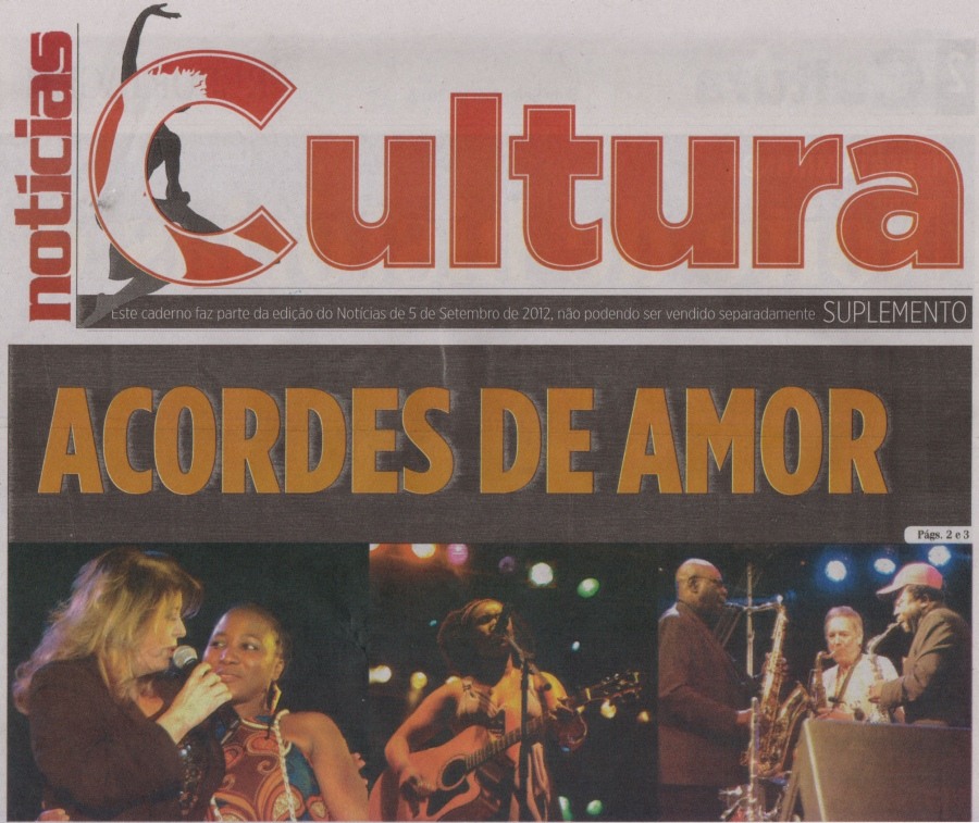 Noticias-Cultura, Sep 5, 2012; Front page