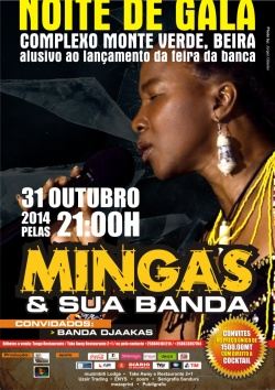 Beira, Moçambique: 'Noite da Gala' at Complexo Monte Verde, October 31, 2014