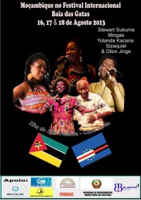 Poster:  Cabo Verde - Ilha do São Vicente, Festival Internacional Baia das Gatas, August 16, 2013