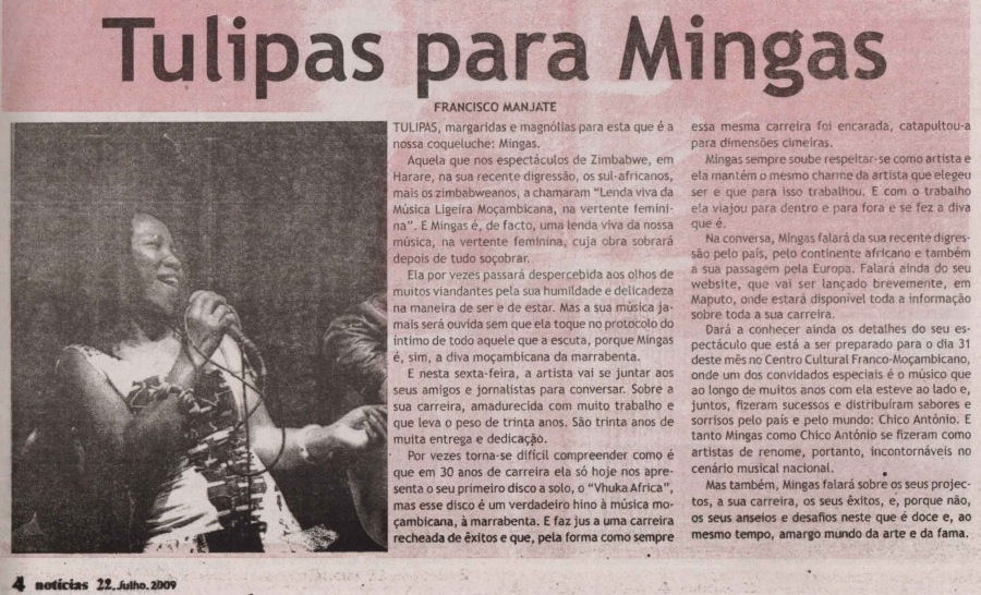 'Noticias' July 22, 2009