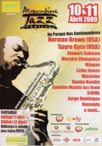 Mozambique Jazz Festival, April 10-11, 2009, Maputo