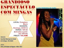 Poster:  Lichinga, 'Complexo Mavie', September 30, 2012